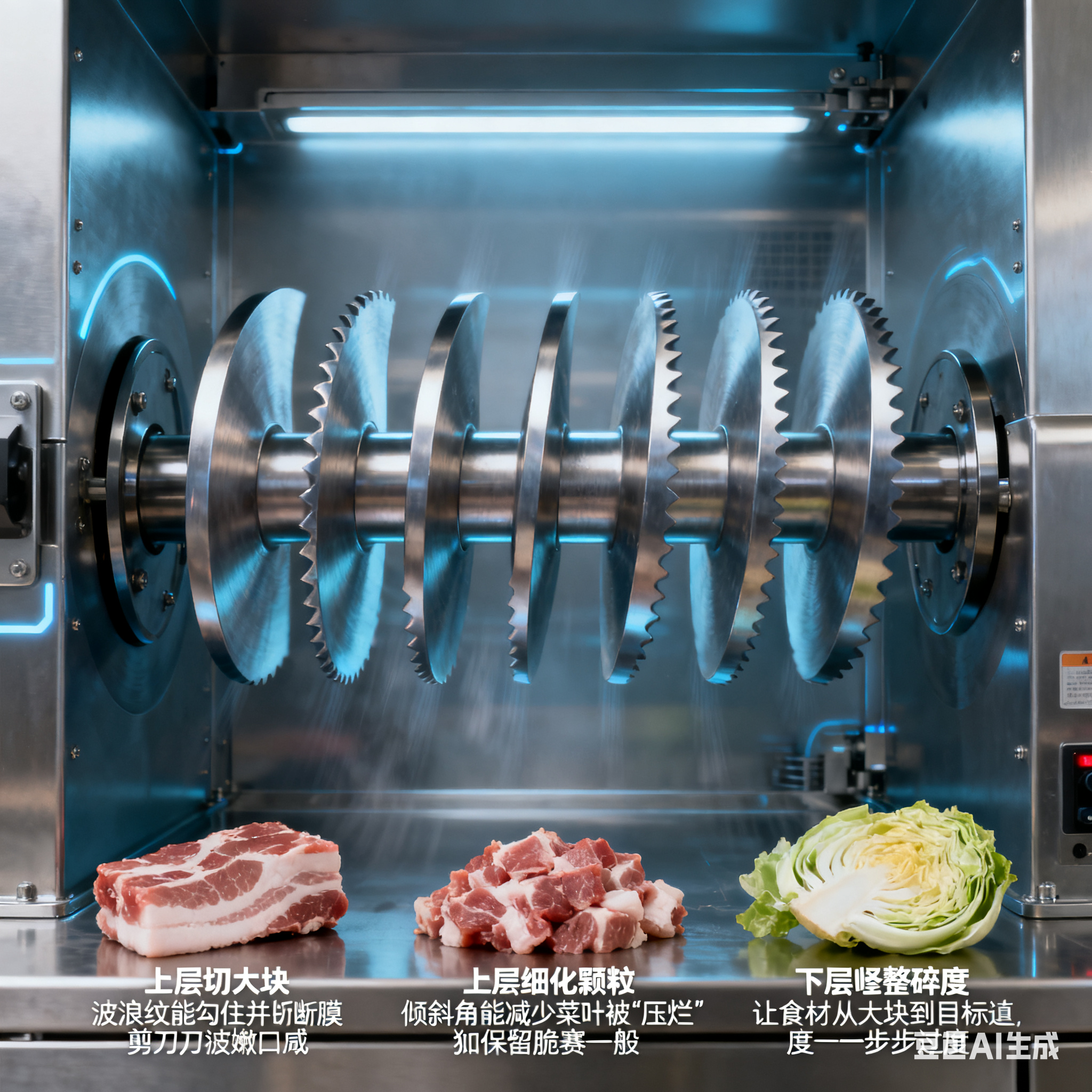 馅料切碎有 “分寸”：多功能斩拌设备的碎度玄机(图2)