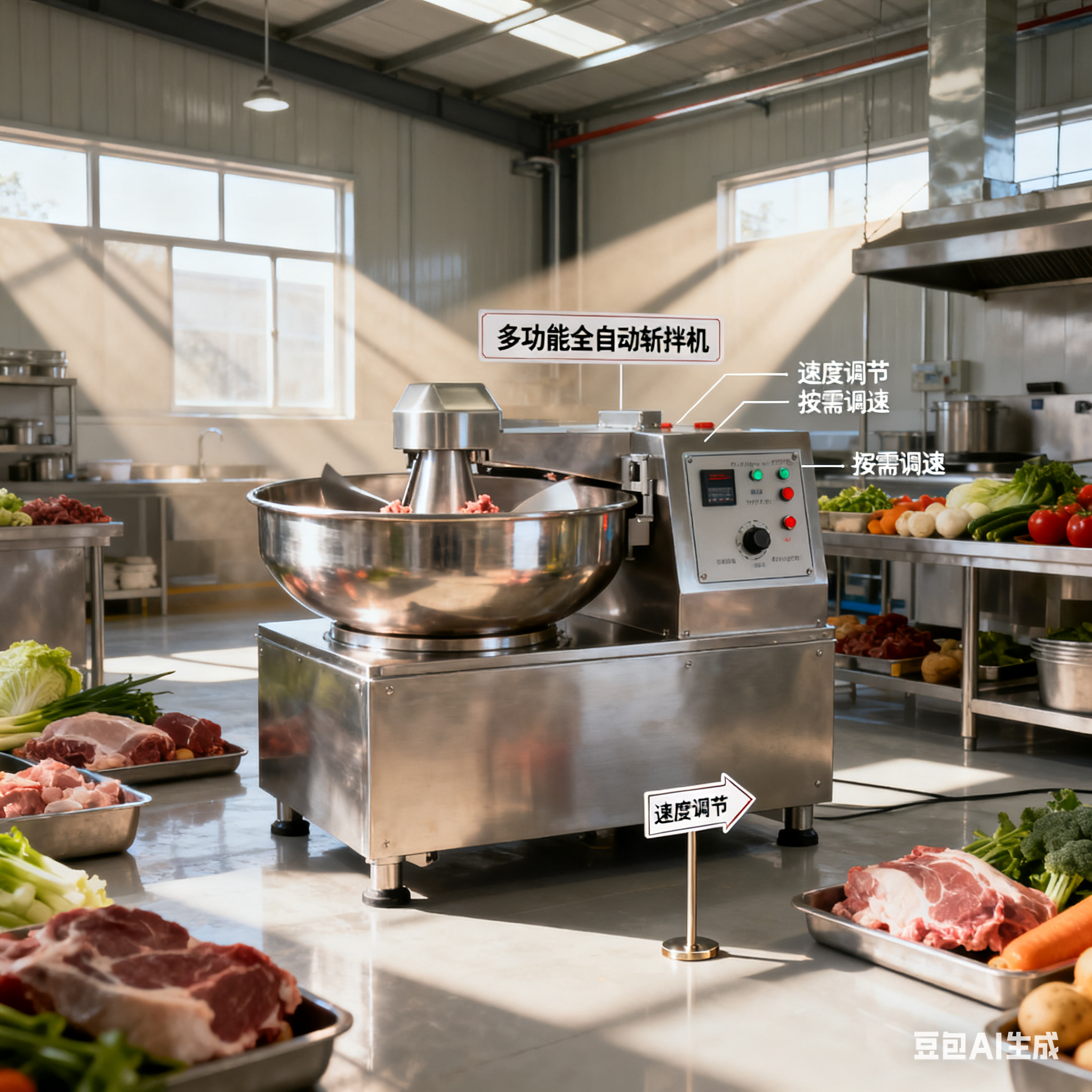 多功能全自动斩拌机切拌速度解析：探索食材处理中的节奏把控与品质平衡(图5)