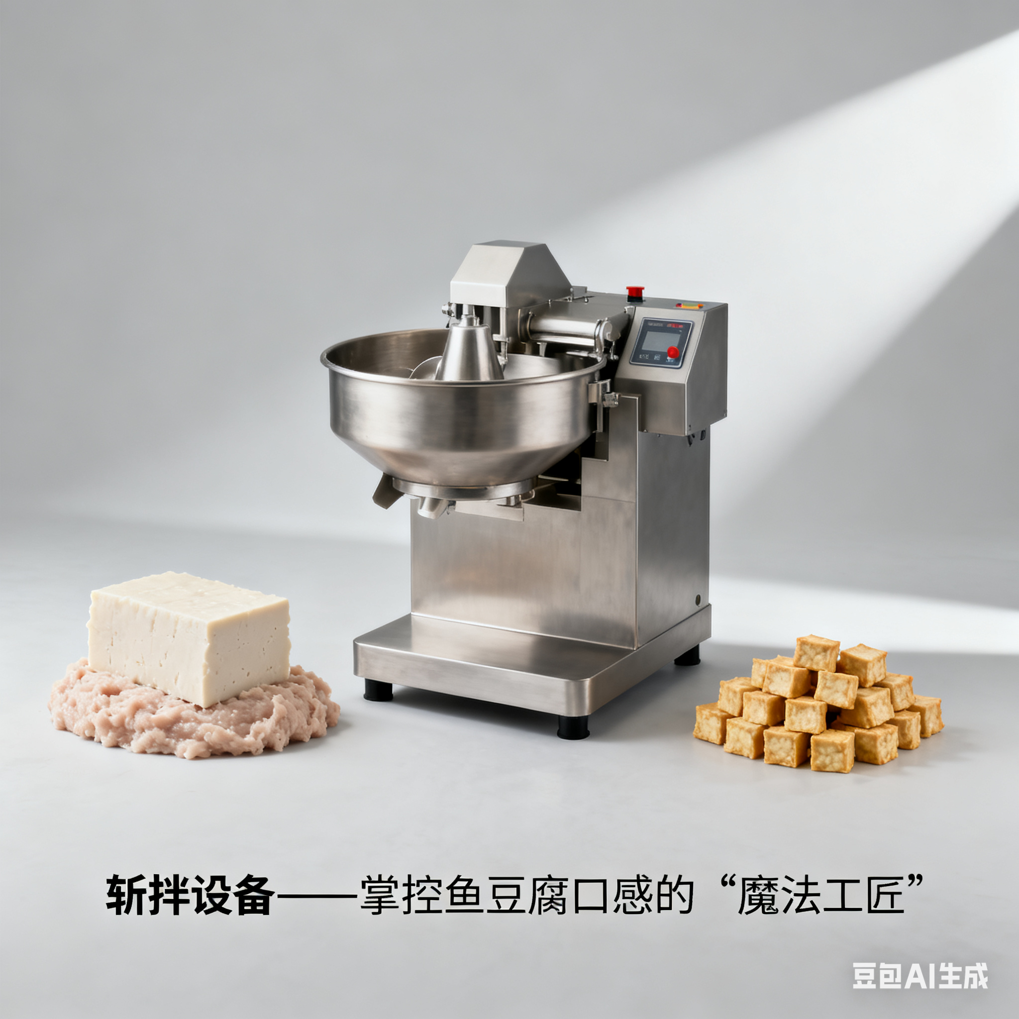 乳化筑质：鱼豆腐斩拌设备价格密码与选型心经(图1)