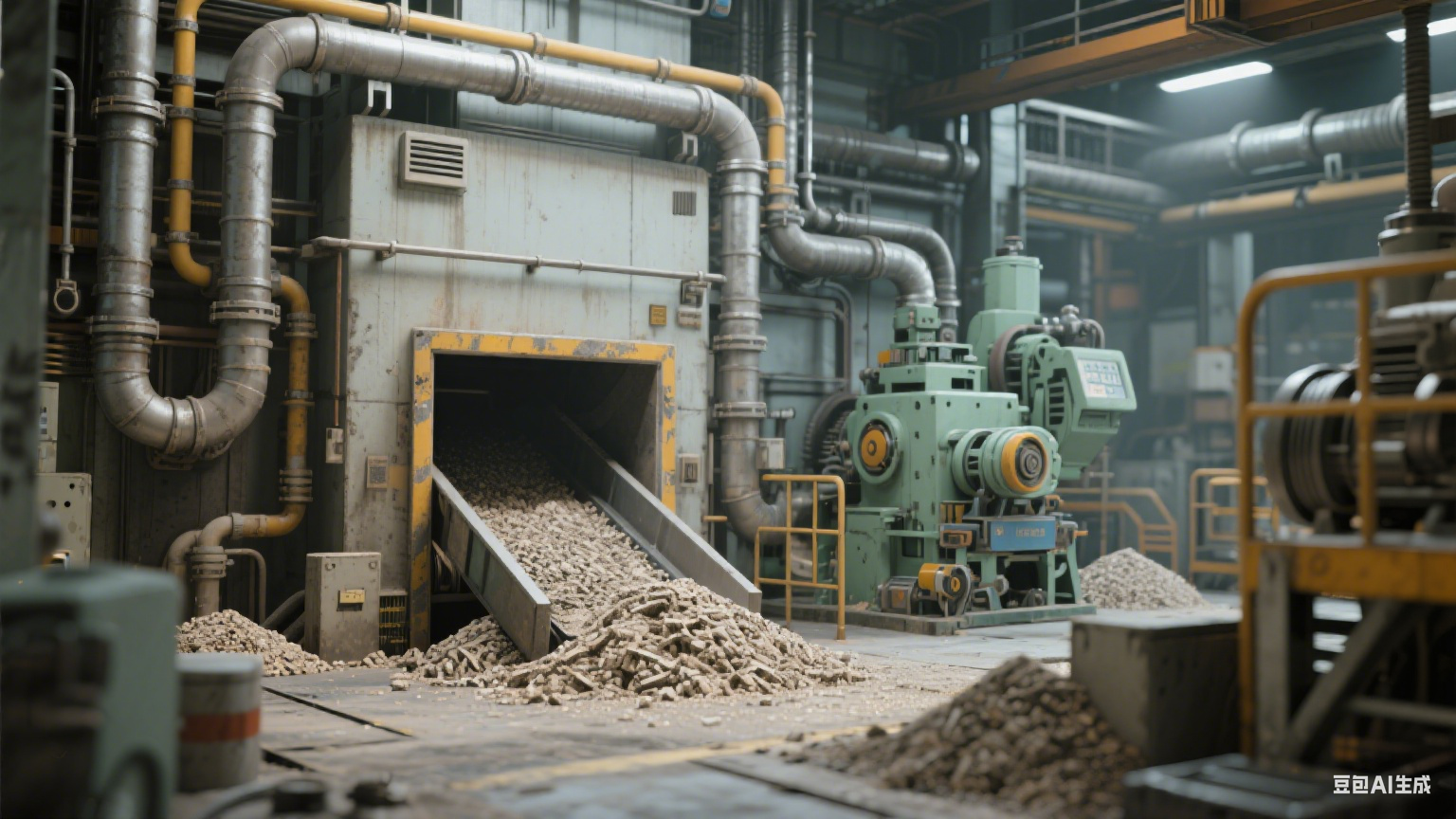 调理品烤肠斩切设备自动出料口：解构肉糜洁净输出与工序衔接的空间(图6)