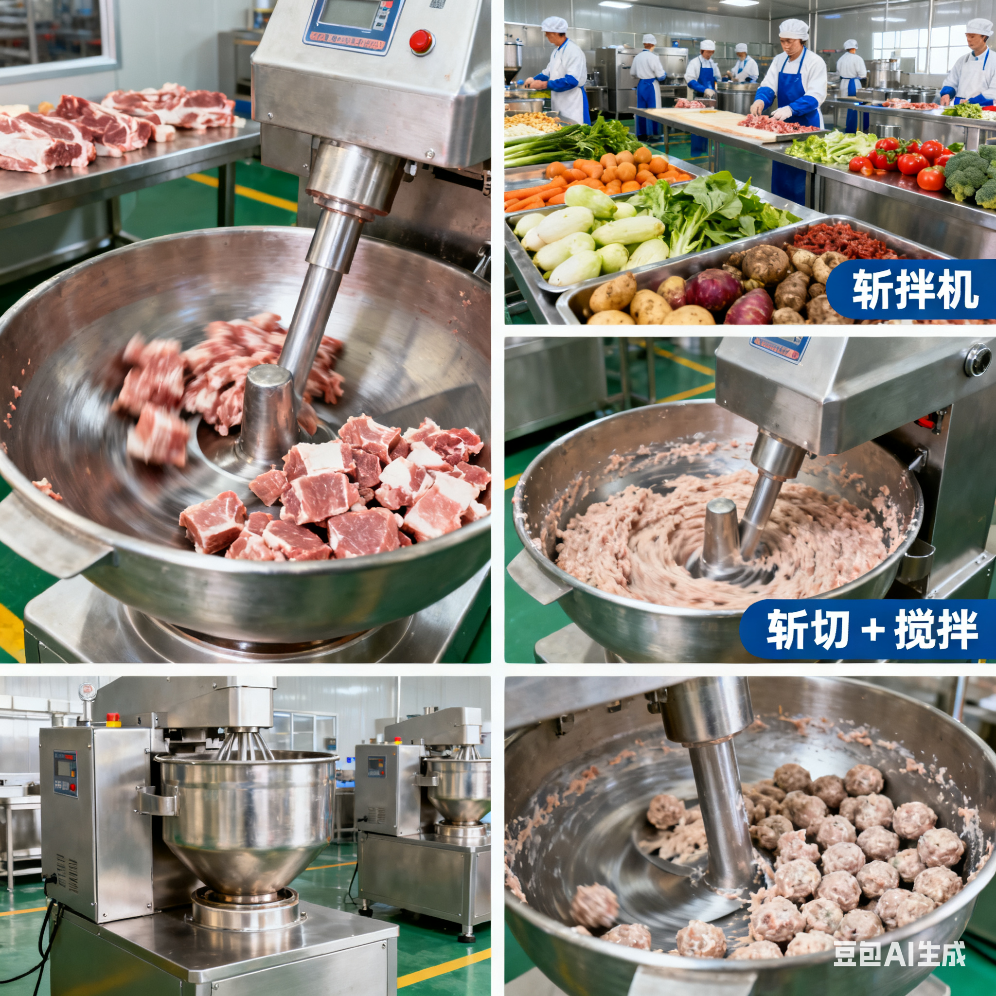 多型号斩拌机：赋能食品加工的场景化解决方案(图1)