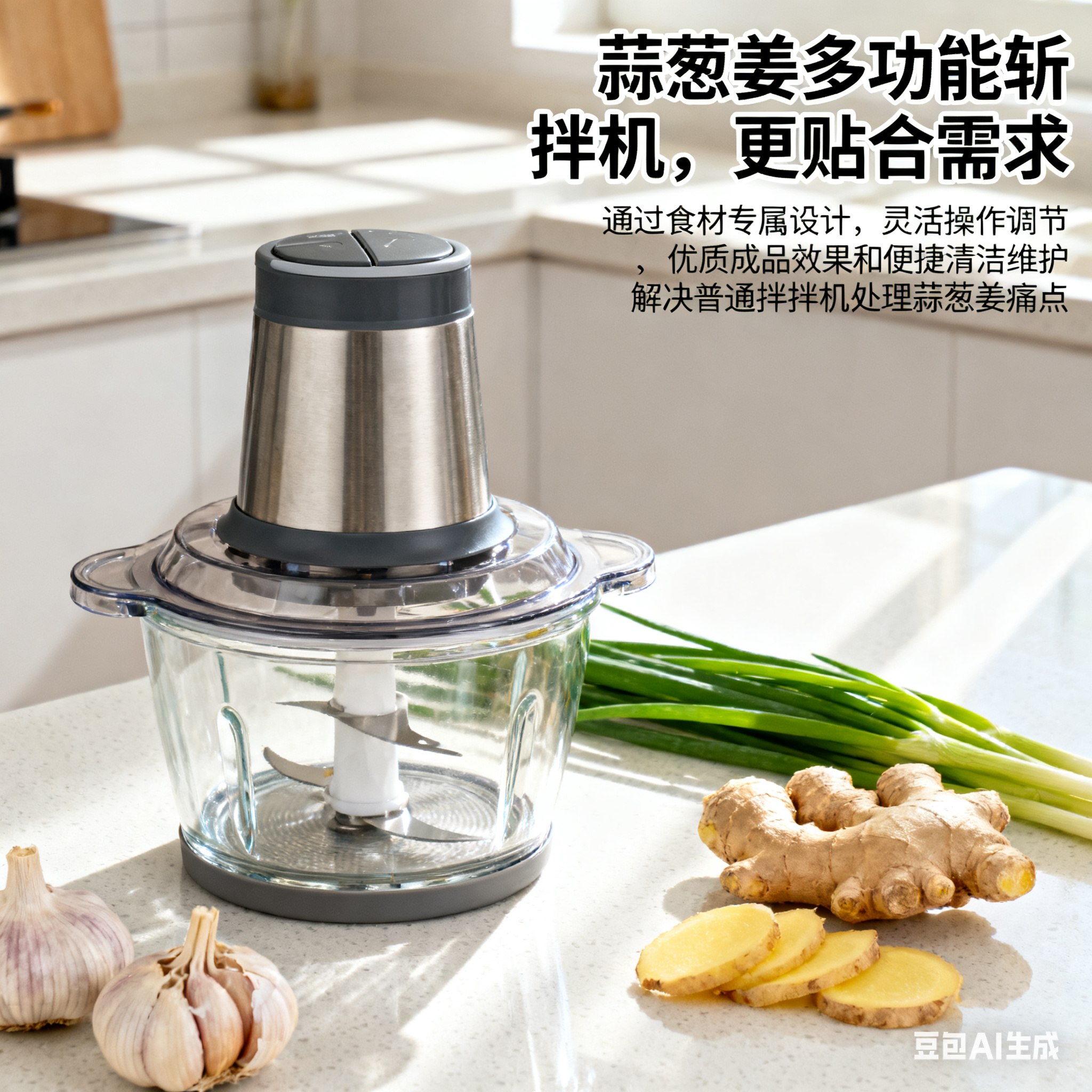 蒜葱姜多功能斩拌机，优势真的更突出？(图6)