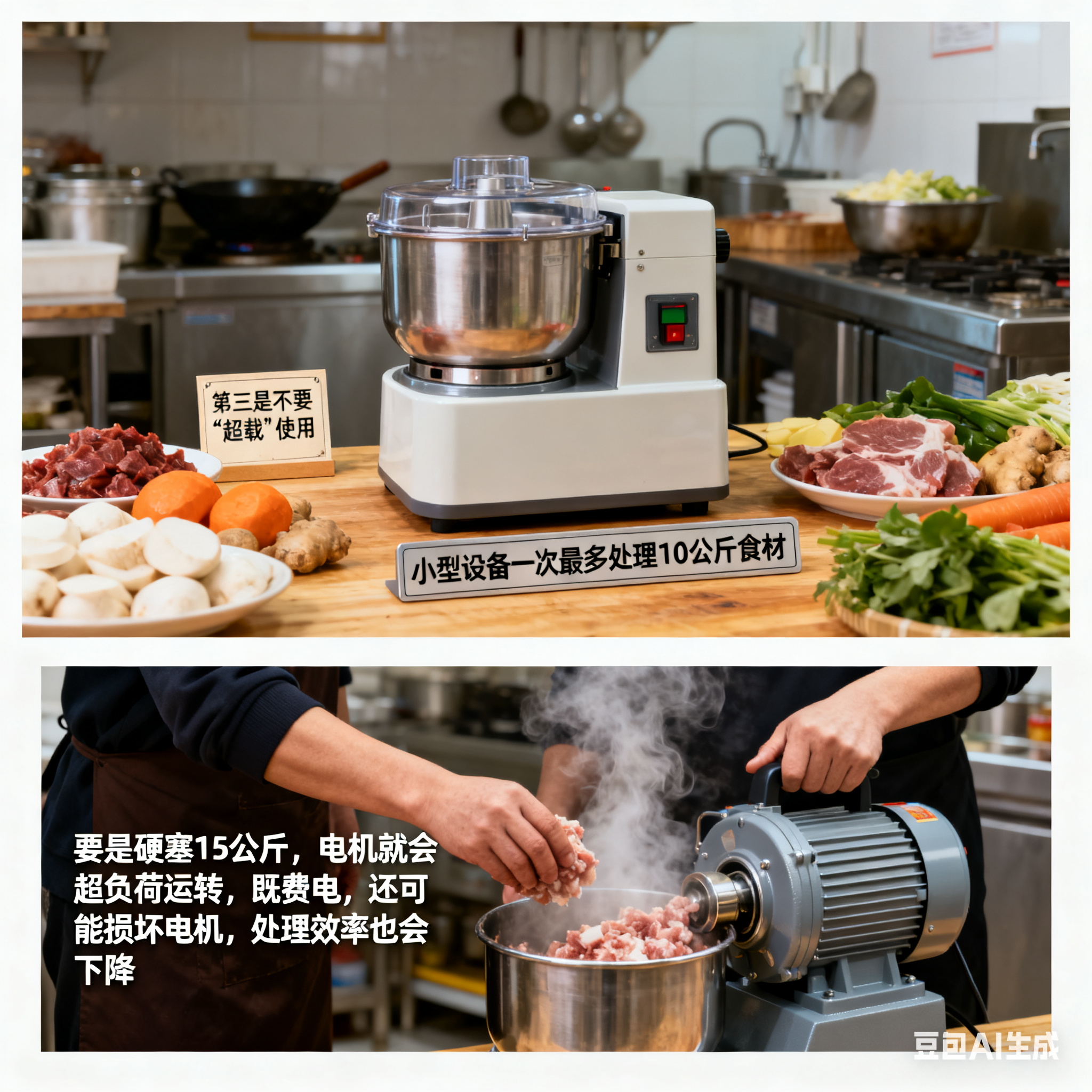 双速变频斩拌机，效率更高、用电更少吗？(图5)