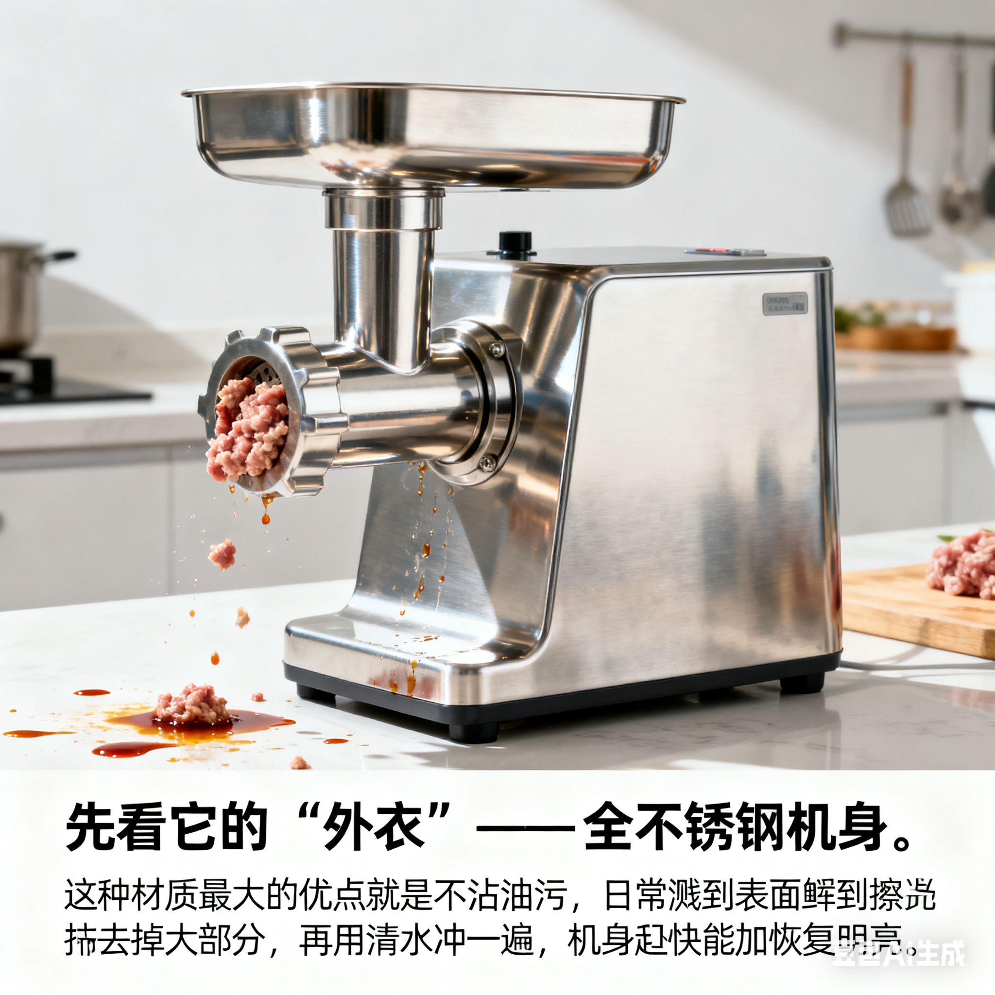 40 - 型商用斩拌机，清洗起来方便吗？(图2)